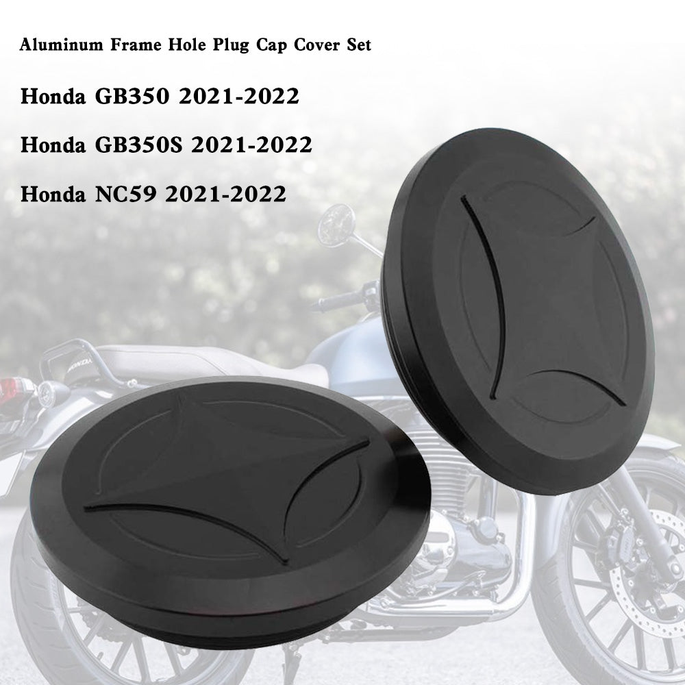 Aluminium-Rahmenlochstopfen-Abdeckungsset für Honda GB350 NC59 CB350 21-22 Generic