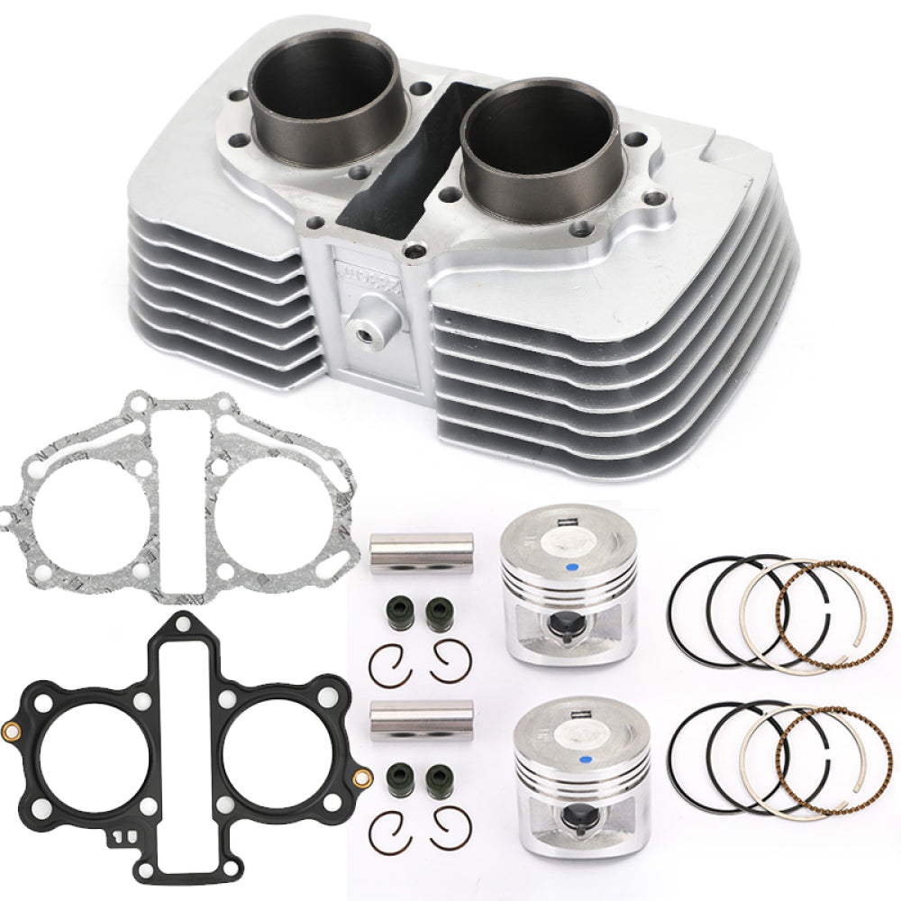 Engine Cylinder Piston Ring Gasket Kit Fit for Honda Rebel CA 250 CMX 250 96-15 Generic Fedex Express Shipping