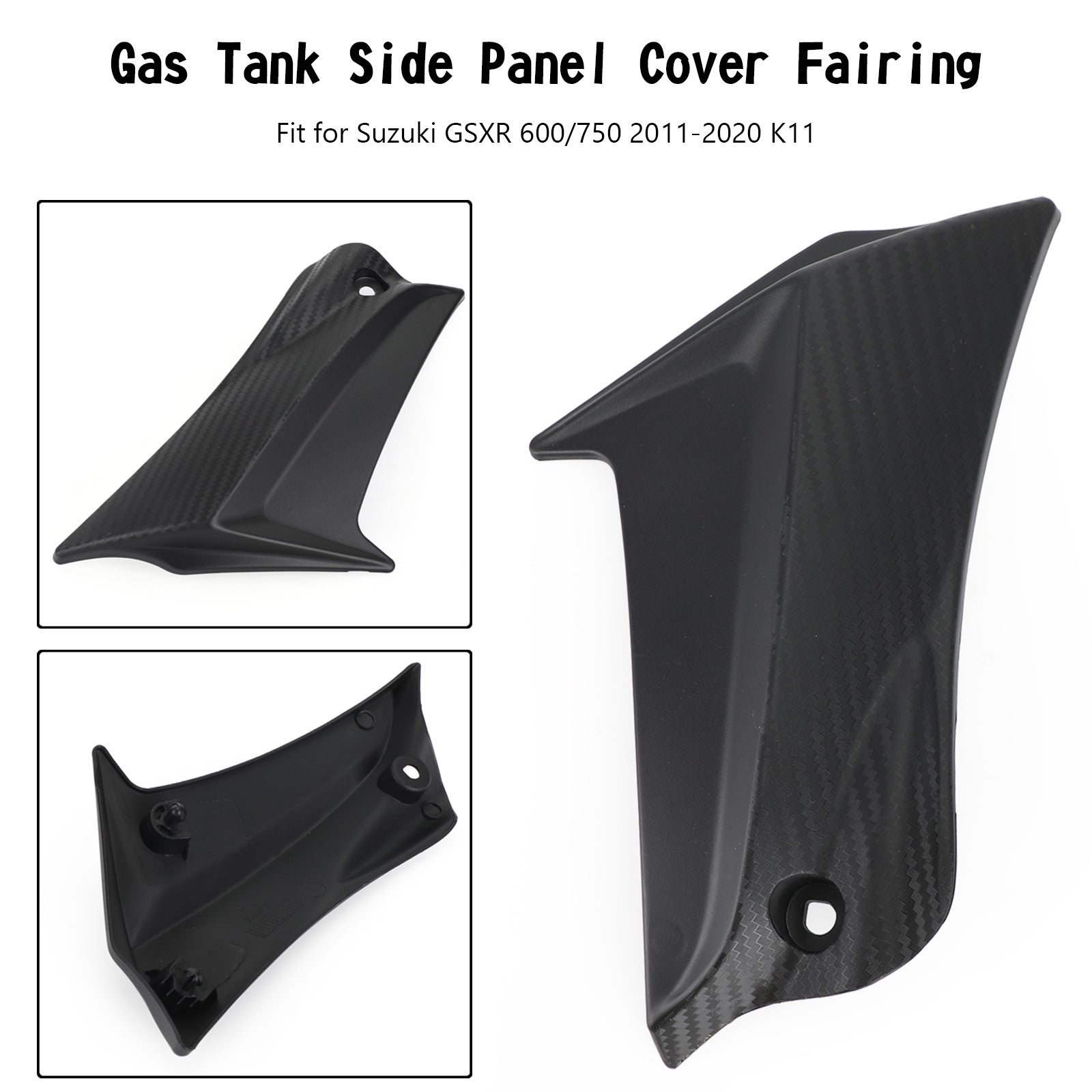 Tank Right Side Trim Cover Panel Fairing Cowl For Suzuki GSXR 600/750 2011-2020 K11 Generic