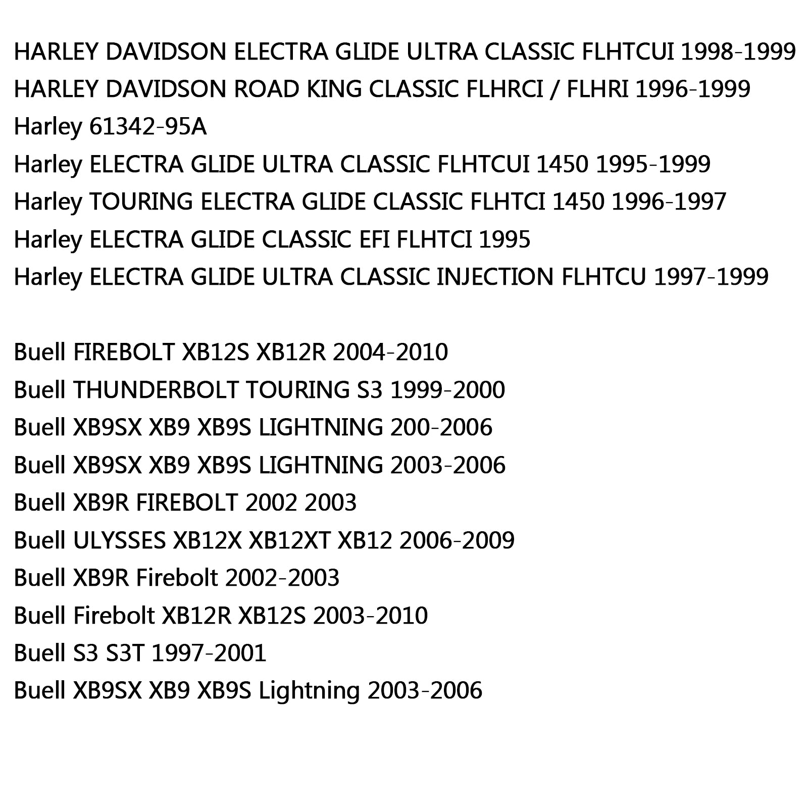 Neue Kraftstoffpumpe für Harley 61342-95A ROAD KING CLASSIC FLHRCI TOURING 1450 1997