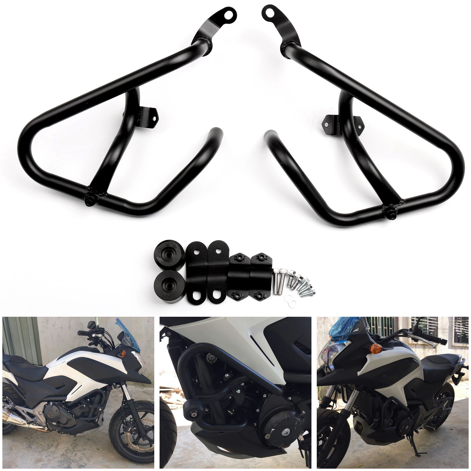 Engine Guard Crash Bar Protection For Honda NC750X NC750S NC700X NC700S 12-2016 Generic