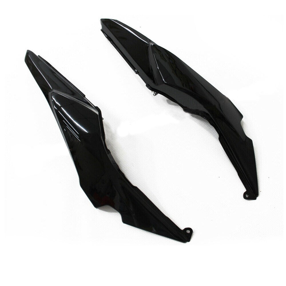 Amotopart Kawasaki Ninja 650 EX650 2017-2019 Gloss Black Fairing