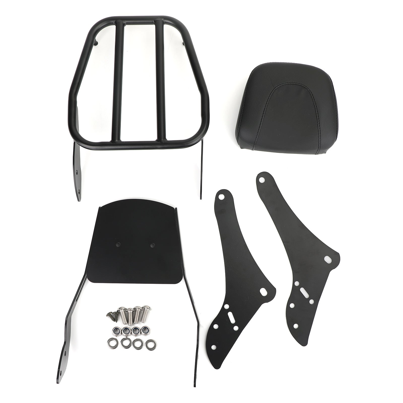 17-20 Portapacchi per schienale Sissy Bar Honda REBEL CMX300 CMX500