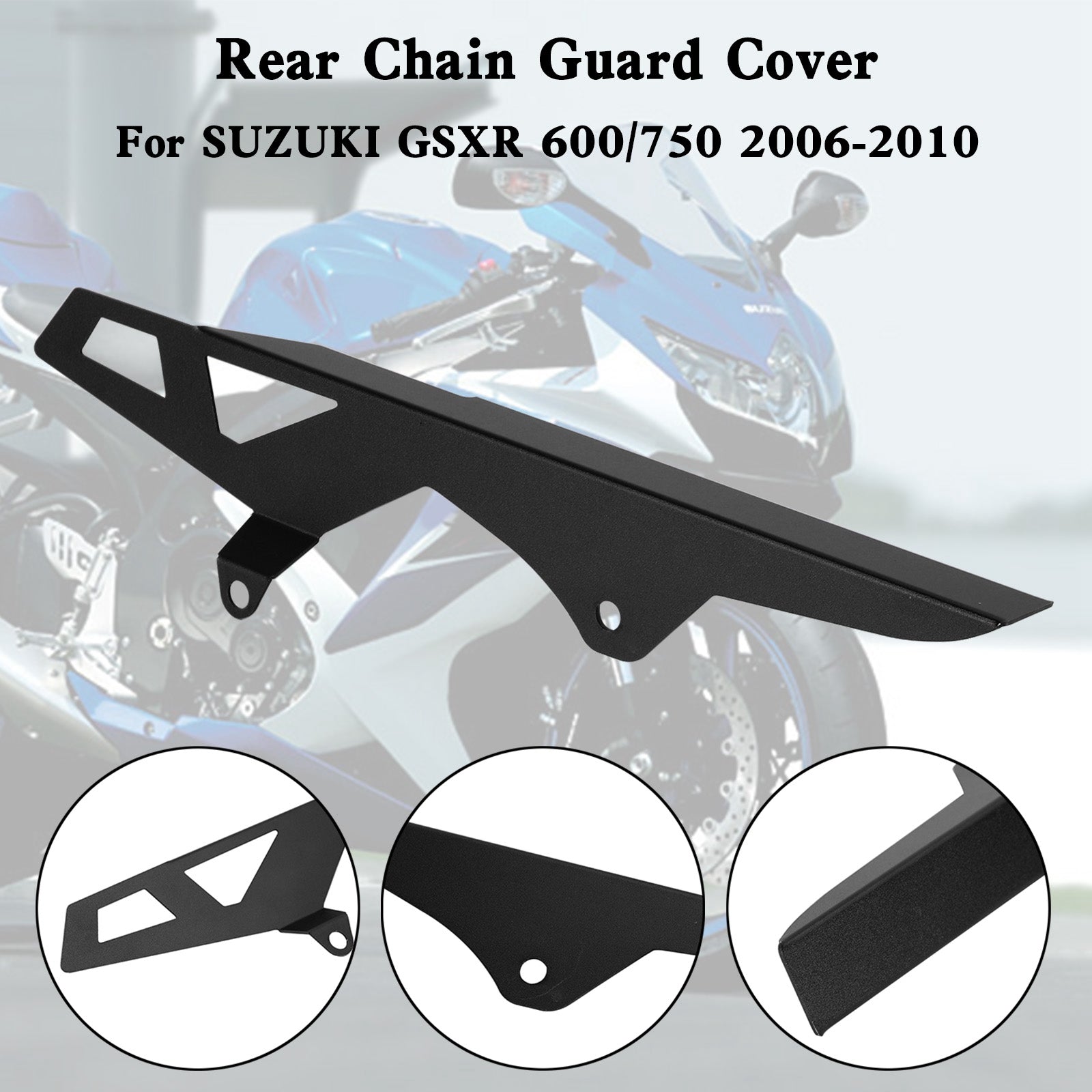 Sprocket Chain Guard Protector Cover For SUZUKI GSXR 600/750 2006-2010