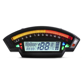 Motorrad LCD U/min Digitalanzeige Kilometerzähler Tachometer Messgerät Hintergrundbeleuchtung Generisch