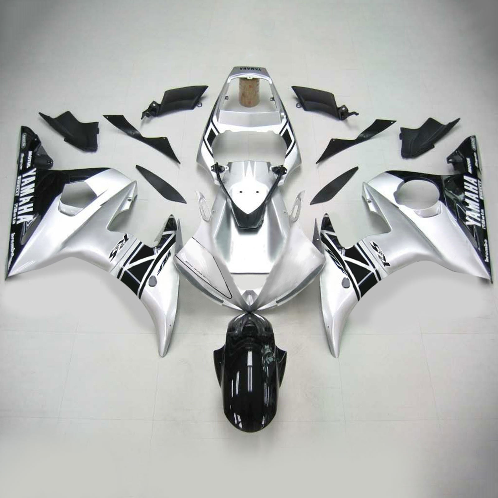 Injection Fairing Kit Bodywork Plastic ABS fit For Yamaha 2003-2004 YZF 600 R6 & 2006-2009 YZF R6S
