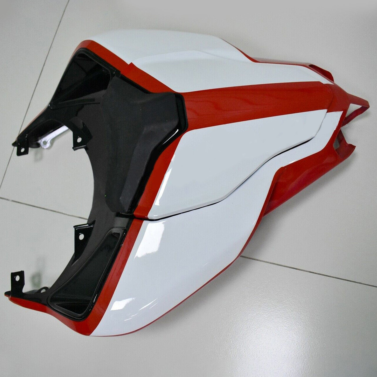 Amotopart All Years Ducati 1098 1198 848 Red White Fairing Kit