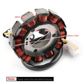 Bobina statore alternatore per Yamaha TTR110 TT-R110 08-17 5B6-H1410-00 5B6-H1410-01 tramite fedex