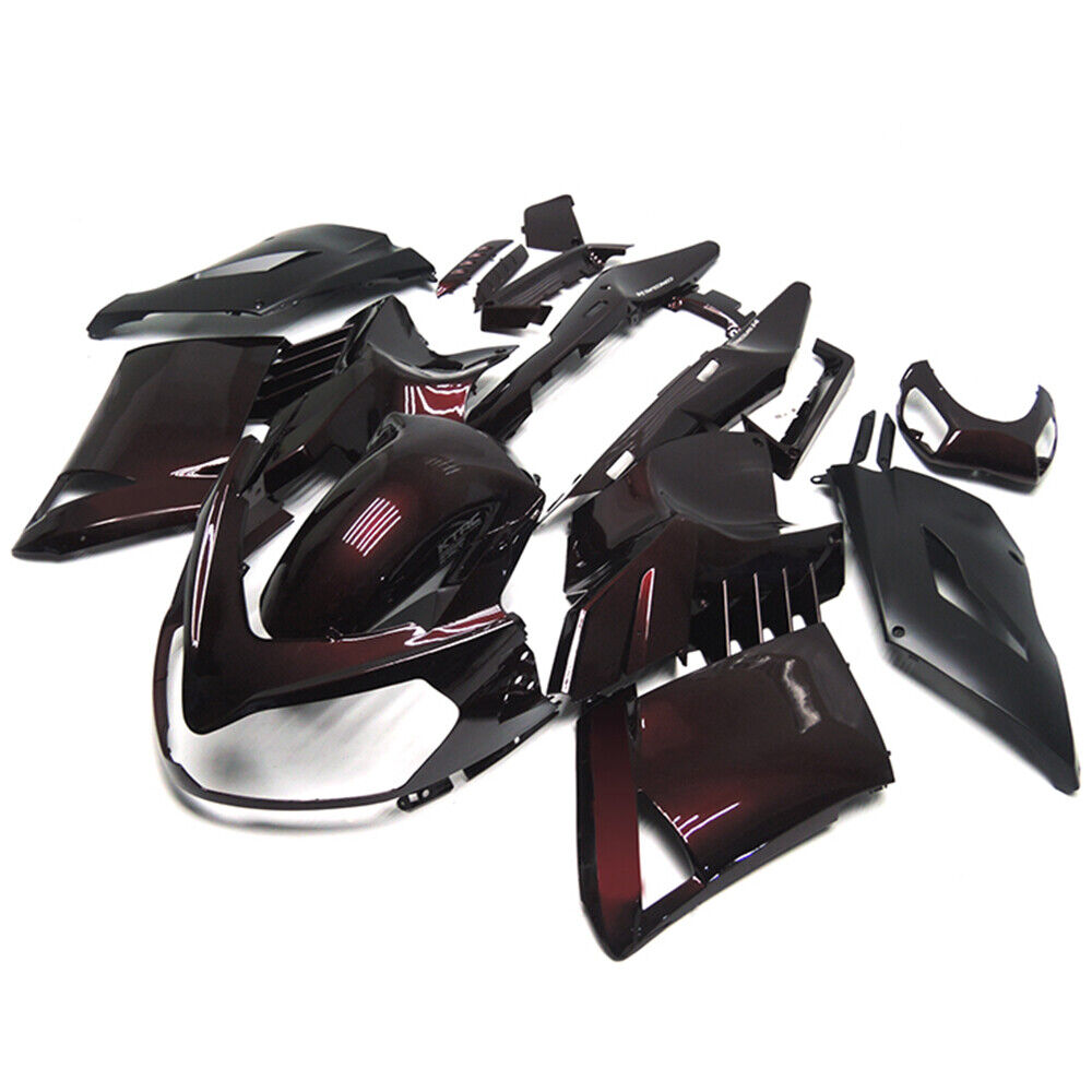 Amotopart Kawasaki 2007-2009 GTR1400/ZG1400 Kit de carenado rojo