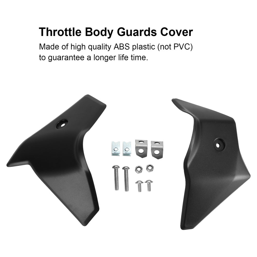 Throttle Body Guards Cover Protector for BMW R1250GS R1200GS 2017-2021 Black Generic
