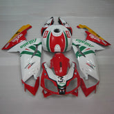 Kit carena Amotopart Aprilia 2006-2011 RS125 rosso e bianco Style8