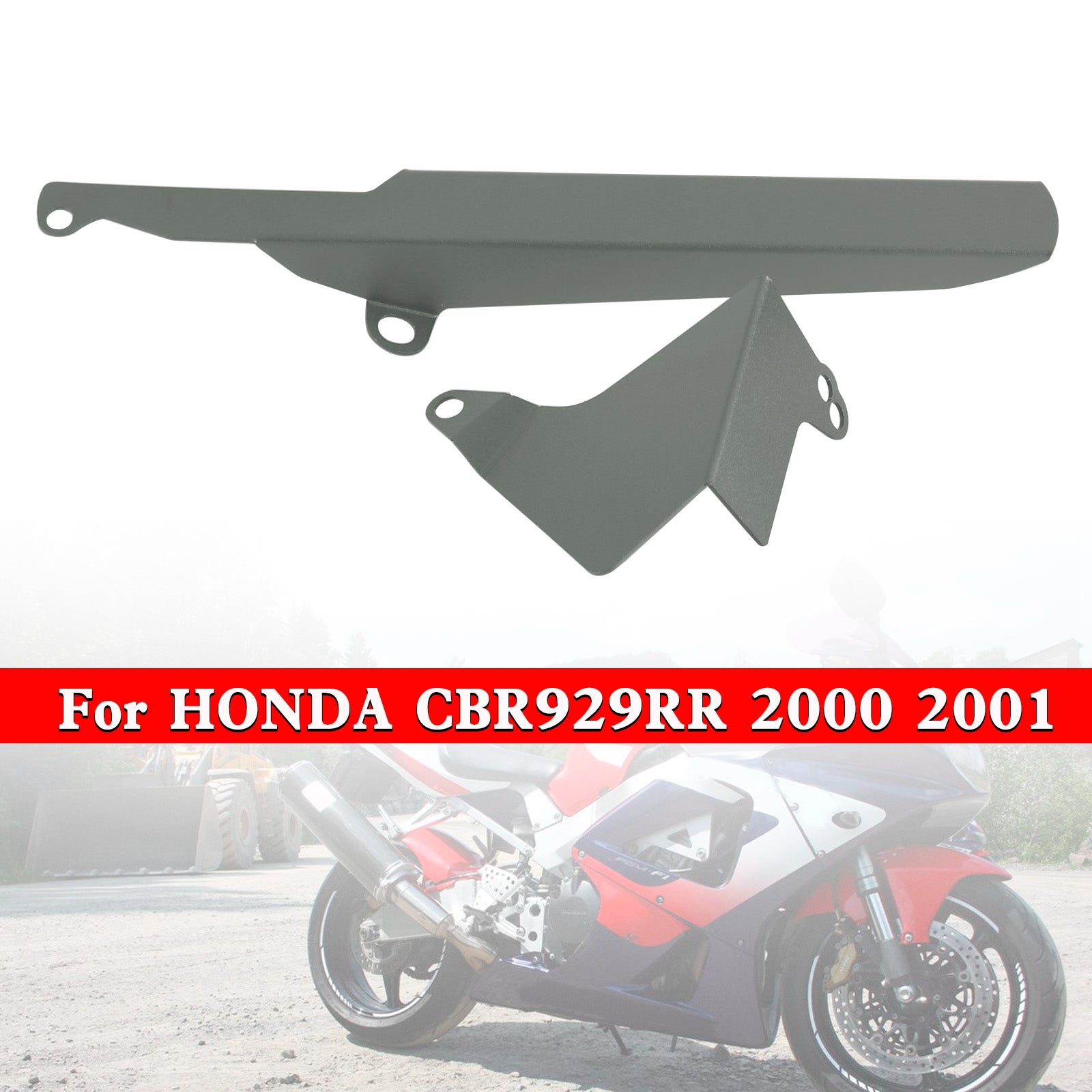 Couvercle de protection de chaîne de pignon arrière, pour Honda CBR929RR 2000 – 2001