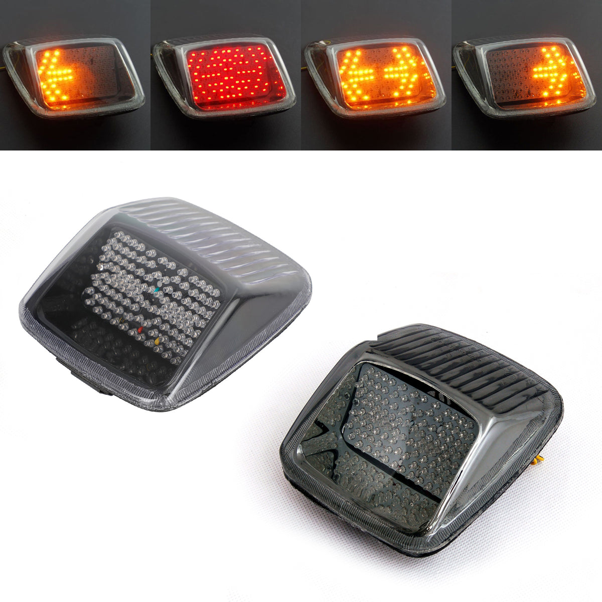 Taillight + Turn Signals for V-ROD Night Rod Street Rod 2002-2011 Clear