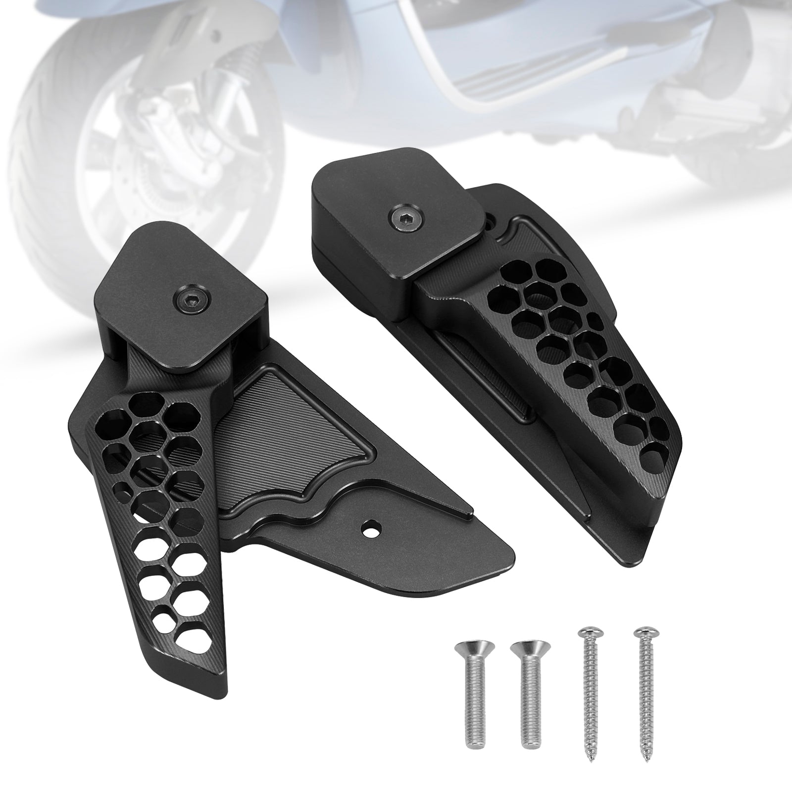 Rear Footrests Foot Peg fit for Vespa Primavera/Sprint 125 150 17-20