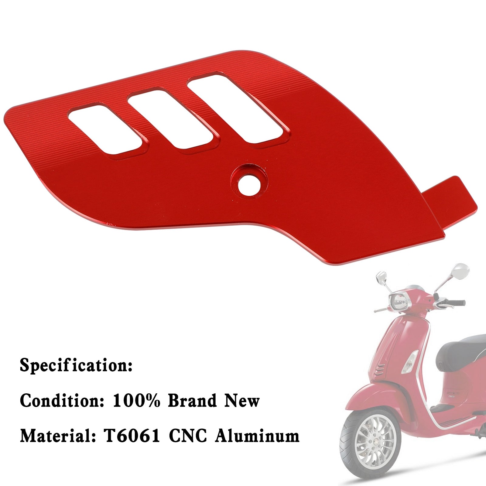 Front Fork Cover Fender Shock Absorbing Blocking For Vespa Sprint Primavera 150 Generic