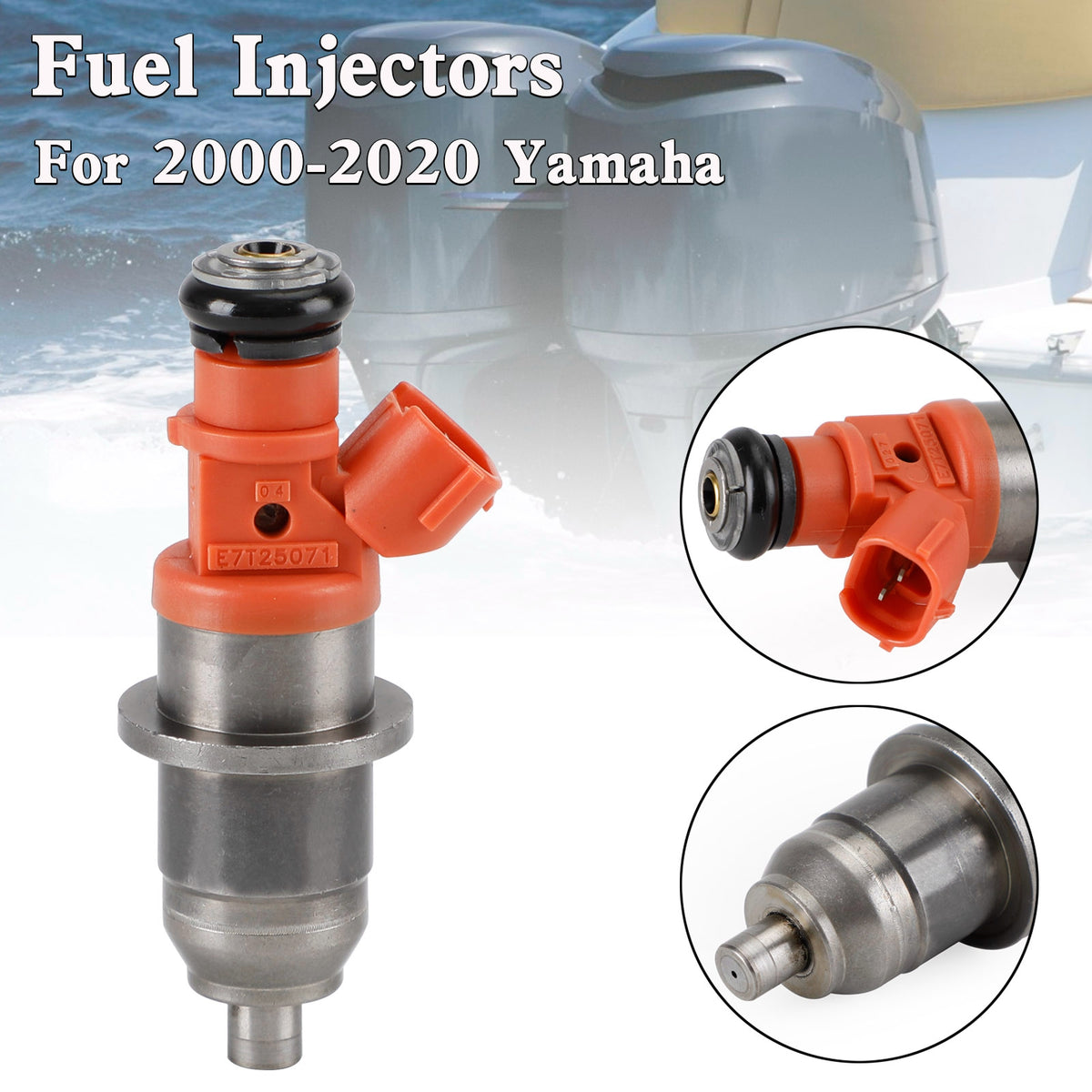 68F-13761-00-00 Iniettori di carburante per Yamaha HPDI esterno 150-200 HP E7T05071
