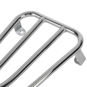Chrome-Plated Floor Board Luggage Carry Support Rack For VESPA GTS GTV GTL GT