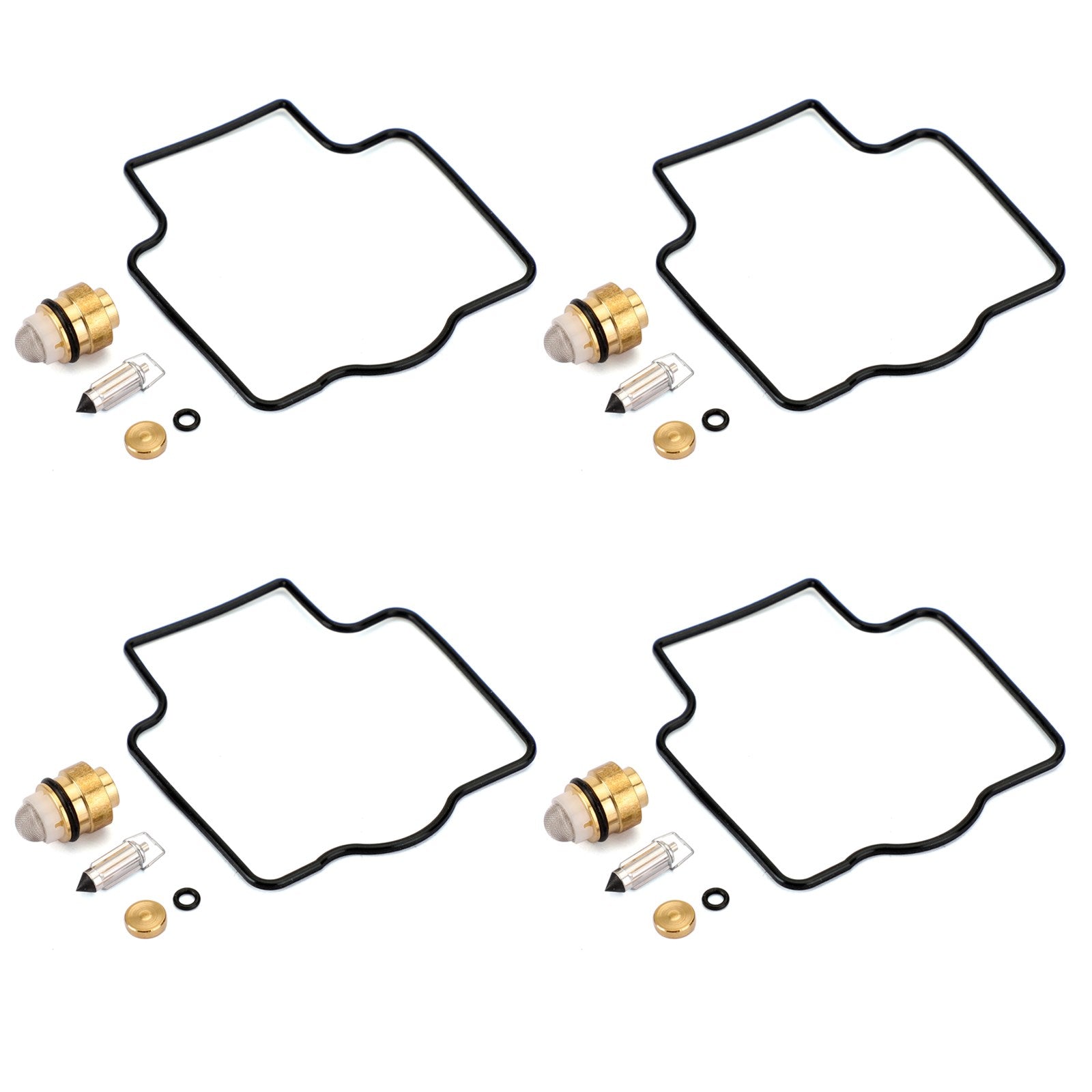 1995-1997 Kawasaki Carb Kit SIKUAI Carburetor Rebuild Kit – 4 Sets