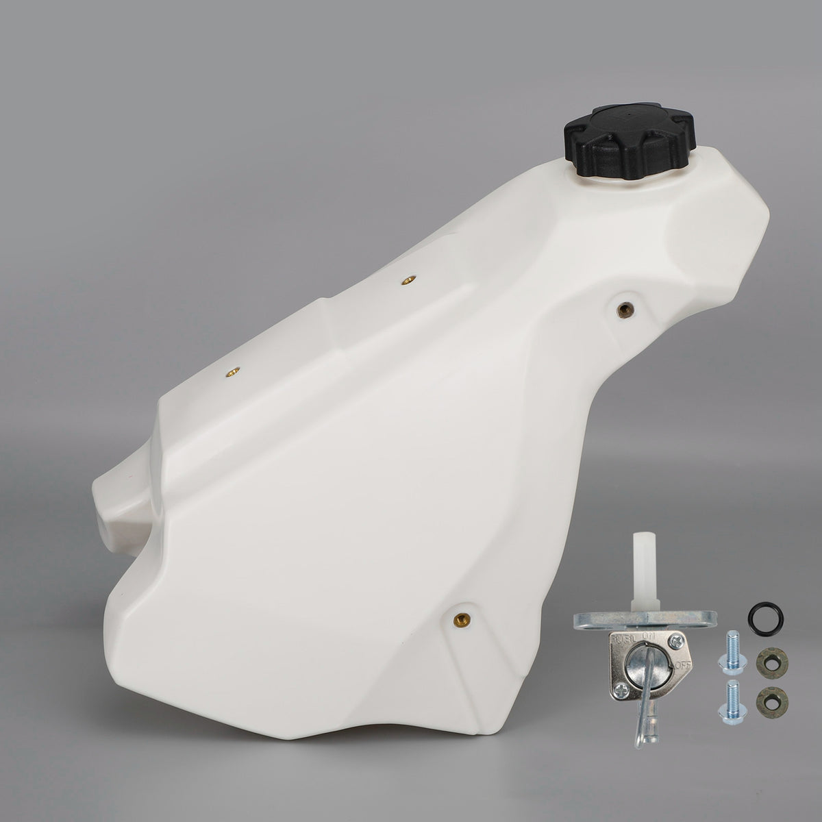3.6 Gal Large Capacity Gas FUEL Tank White For Honda CR 500R CR500R 1989-2001 Generic FedEx Express Shipping
