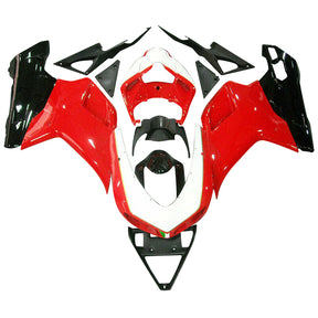 Amotopart All Years Ducati 1098 848 1198 Red Fairing Kit