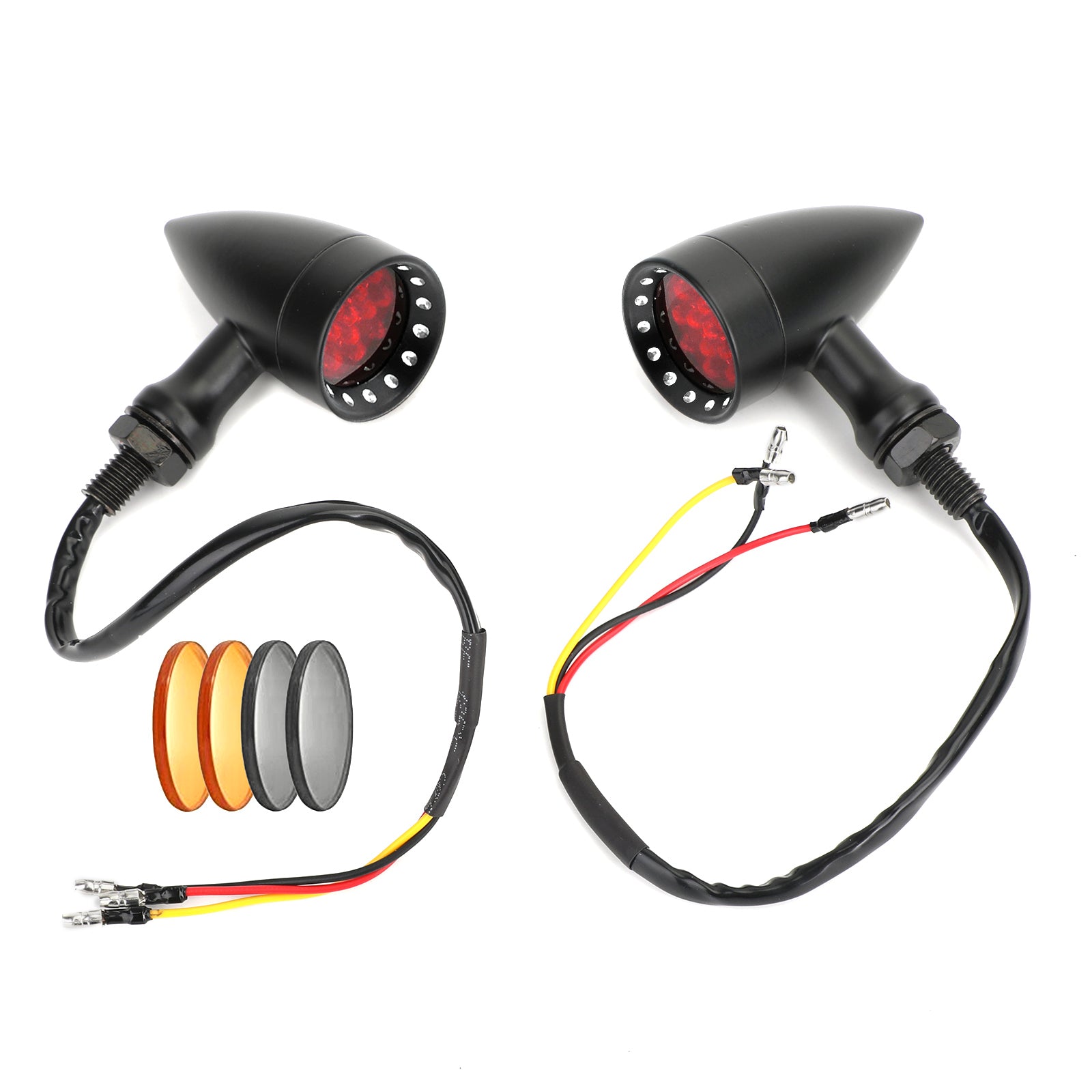 Clignotants universels pour motos M10, lampe à balles