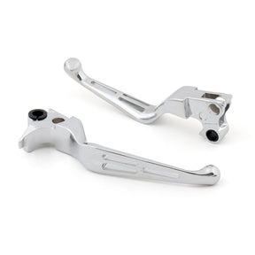 Brake Clutch Lever For Harley Dyna Touring Softail 1996-2007 XL 1996-2003 Chrome Generic
