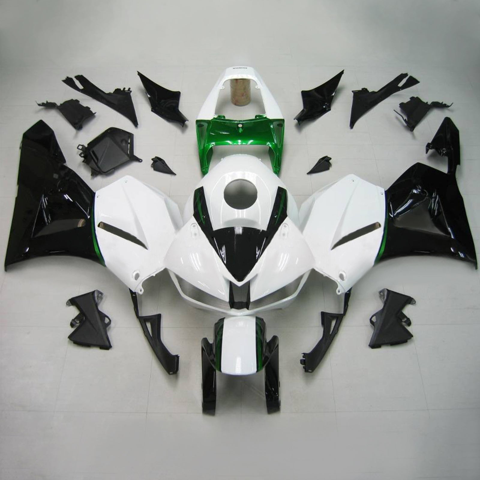 Amotopart 13-26 US ver. & 13-23 European ver. Sada kapotáže Honda CBR600RR White Black