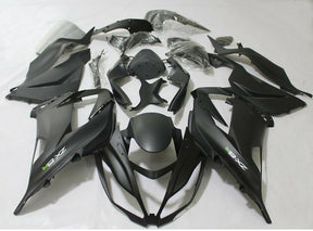 Amotopart Kawasaki Zx6R 13-18 Carena Nero Opaco C/Kit Bulloni