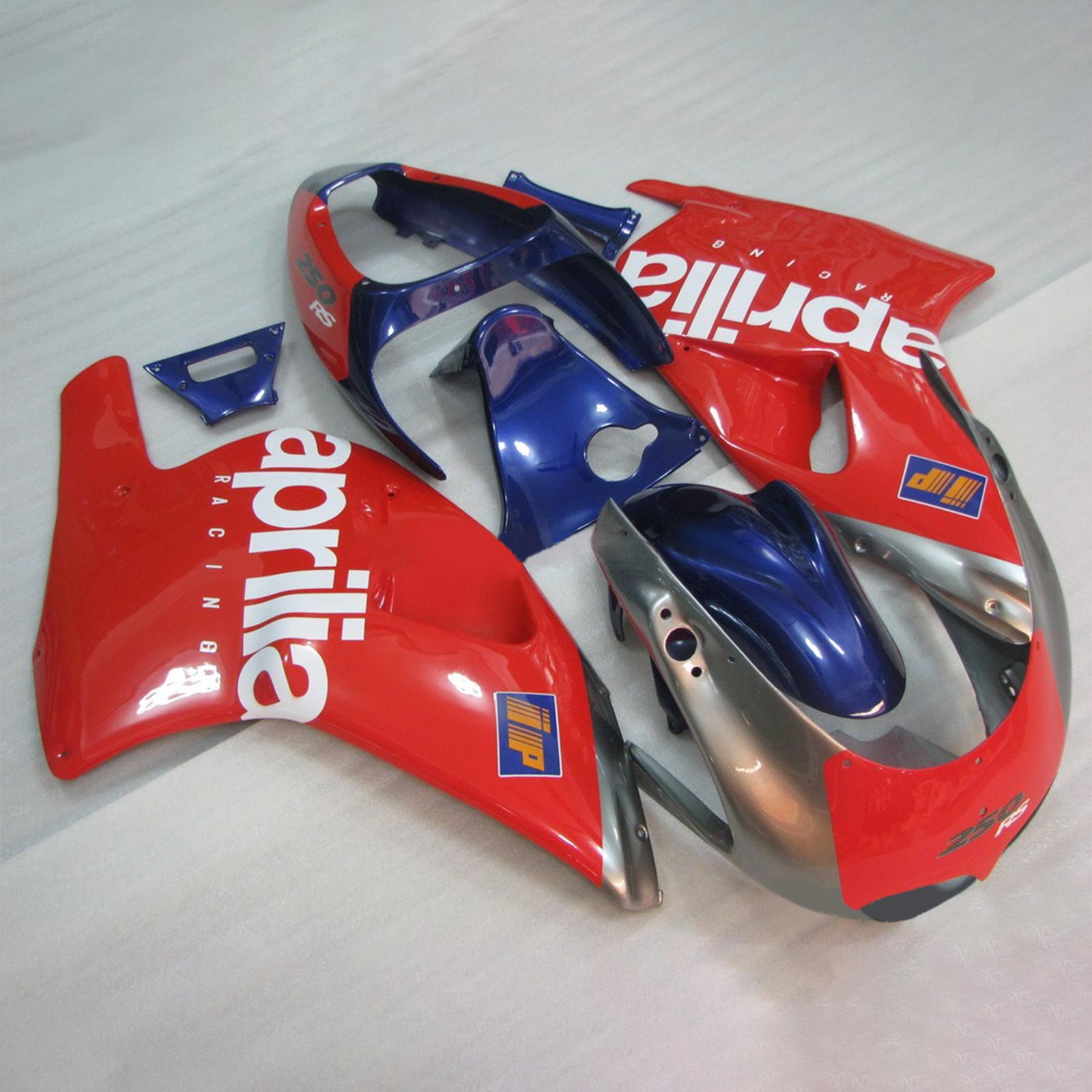 Amotopart 1994-1997 Aprilia RS250 Blue&Red Fairing Kit