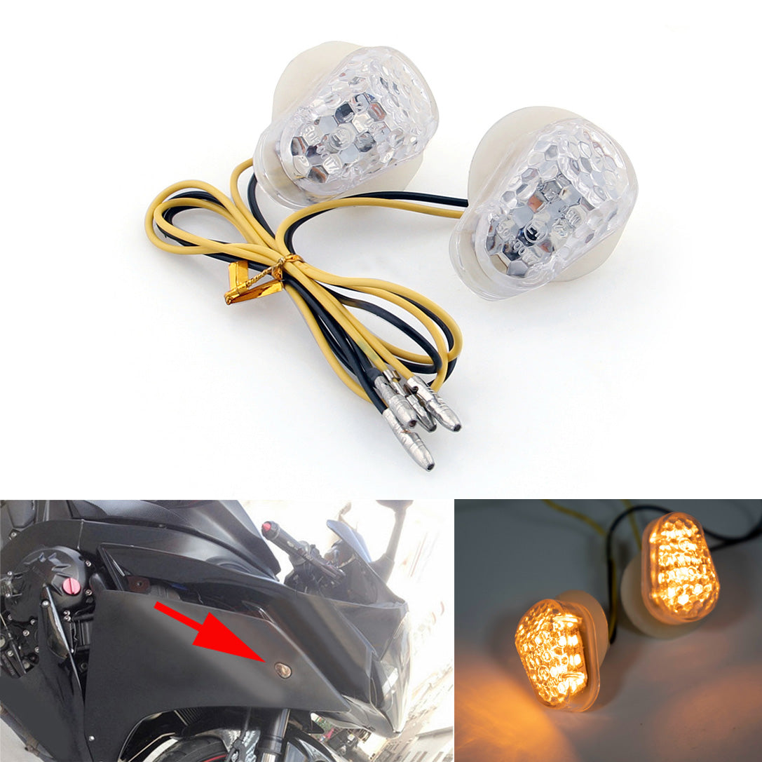 ヤマハ 06-13 FZ1 & 04-13 FZ6 & 02-13 R1 & 03-13 R6 LED ウインカー