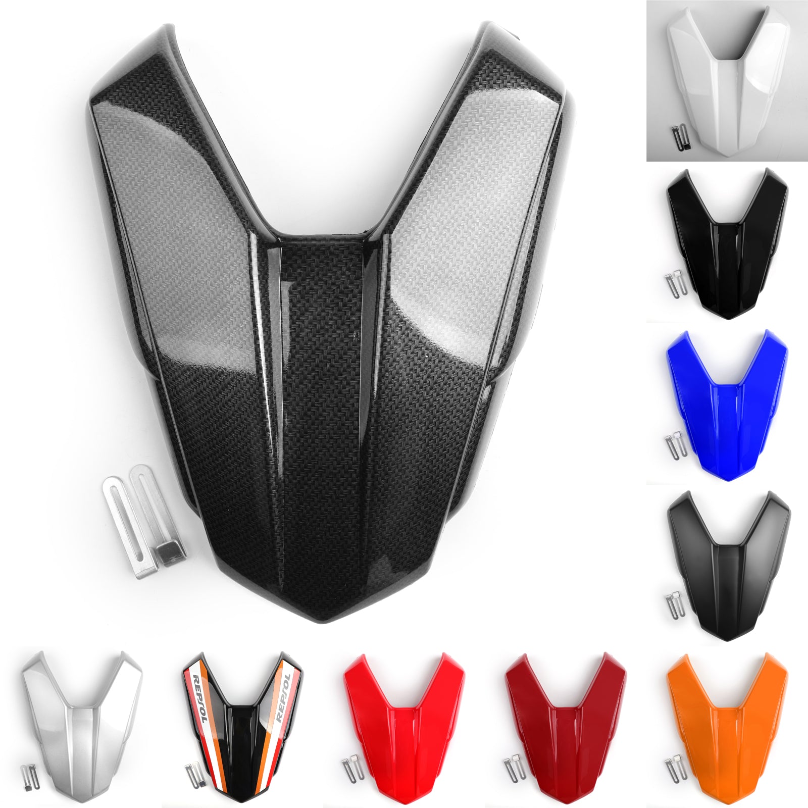 Capot de couverture de passager de siège arrière pour Honda CB500F 2016-2018 CBR500R 2016-2019