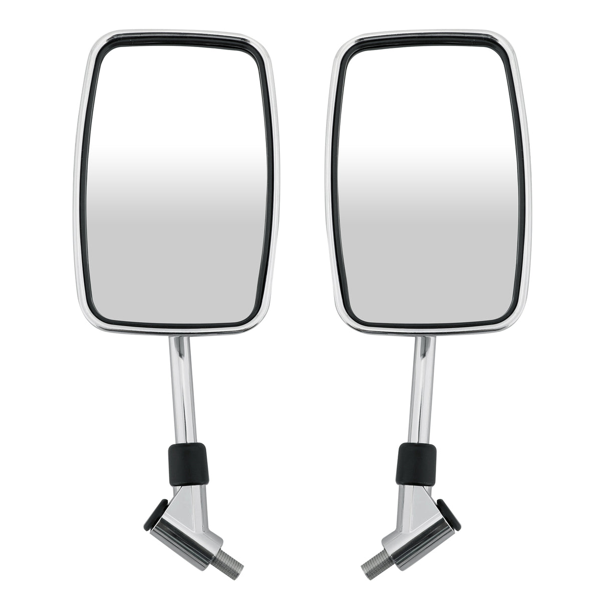 Rectangle 10MM Rear View Mirrors For Suzuki VS600 VS750 VS800 VL800 VZ800 VL1500 Generic
