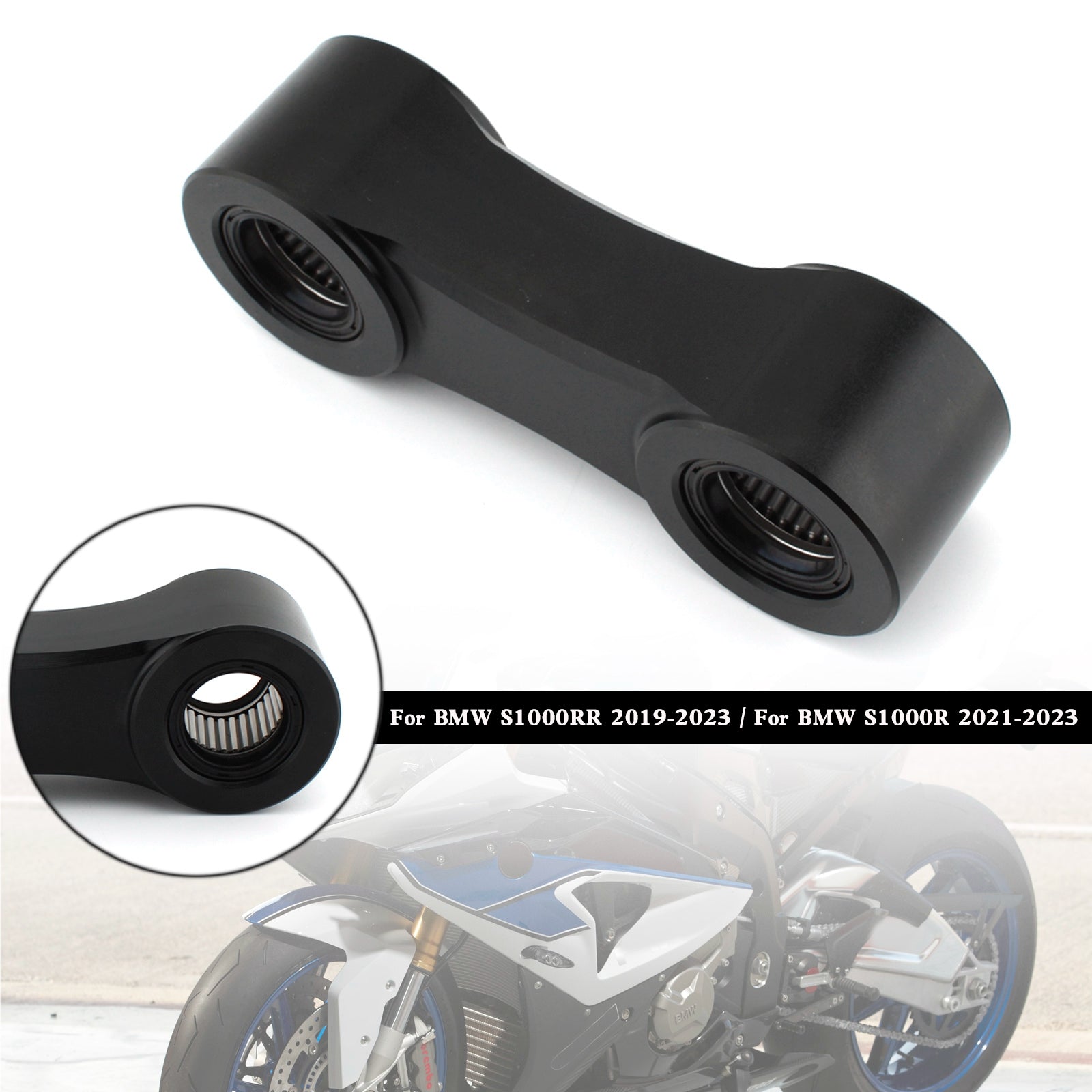 CNC Aluminum Drag Race Lowering Link Kit For BMW S1000RR S1000R 2019-2