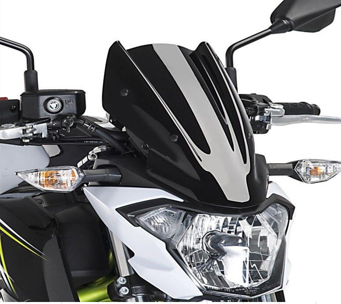 ABS-Windschutzscheiben-Windschutzscheibe mit Halterung für Kawasaki Z650 ab 2017