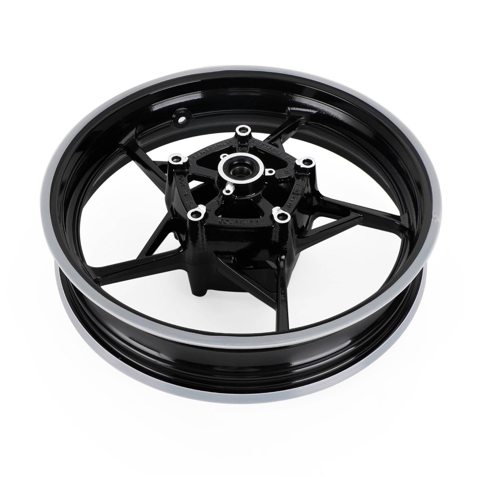 Front Wheel Rim Black For Kawasaki Z 900 ZR 900, Z 900 RS, Cafe 2017 - 2021 Generic