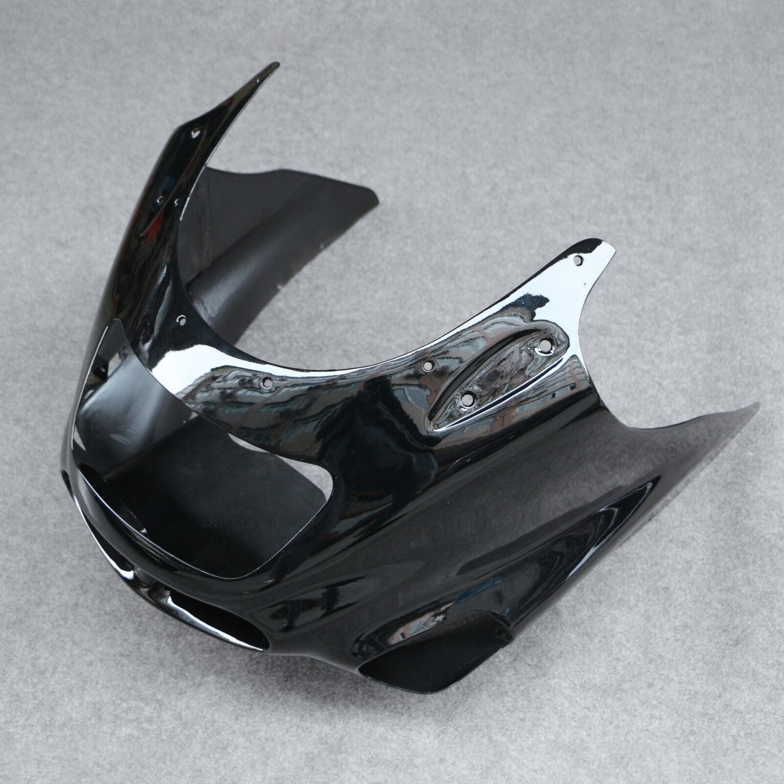 Amotopart 1993-2003 Kawasaki ZZR1100 Glossy Black Fairing Kit