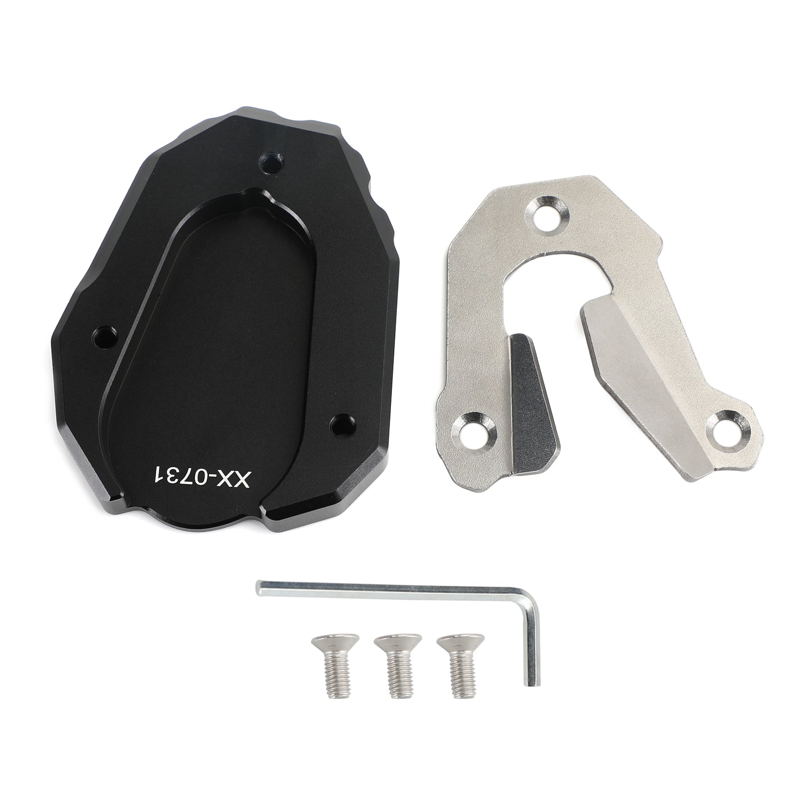 Coussinet de Plaque de Béquille adapté pour Triumph TIGER 900 RALLY PRO / GT LOW 2021 Generic