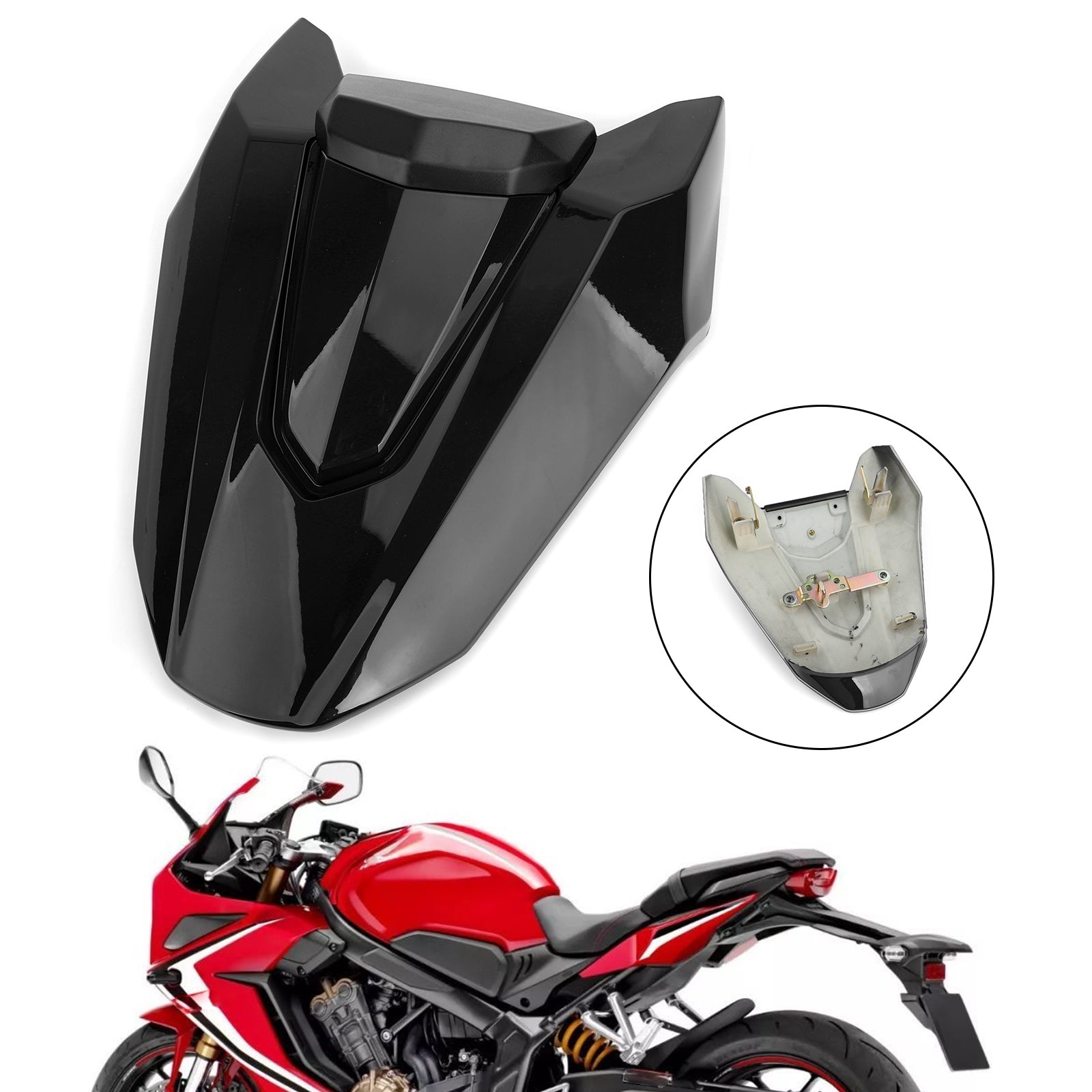 Honda CBR650R 2019-2020 Couverture de passager de siège arrière de moto Carénage de capot