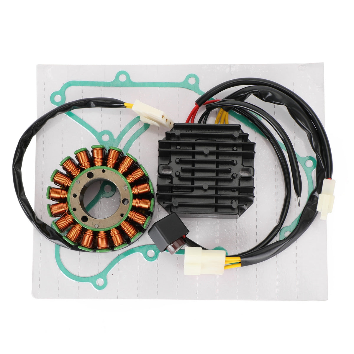 Statore bobina magnetica + regolatore di tensione + gruppo guarnizione per RC 390 RC 250 2015-2021 generico[Spedizione FedEx]