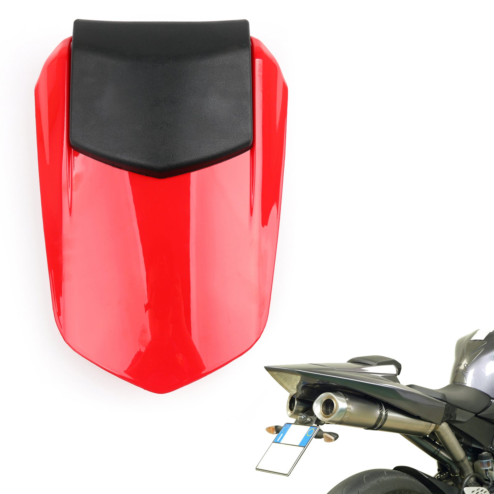 Cubierta de asiento trasero para Yamaha YZF R1 2004-2006 carenado rojo genérico