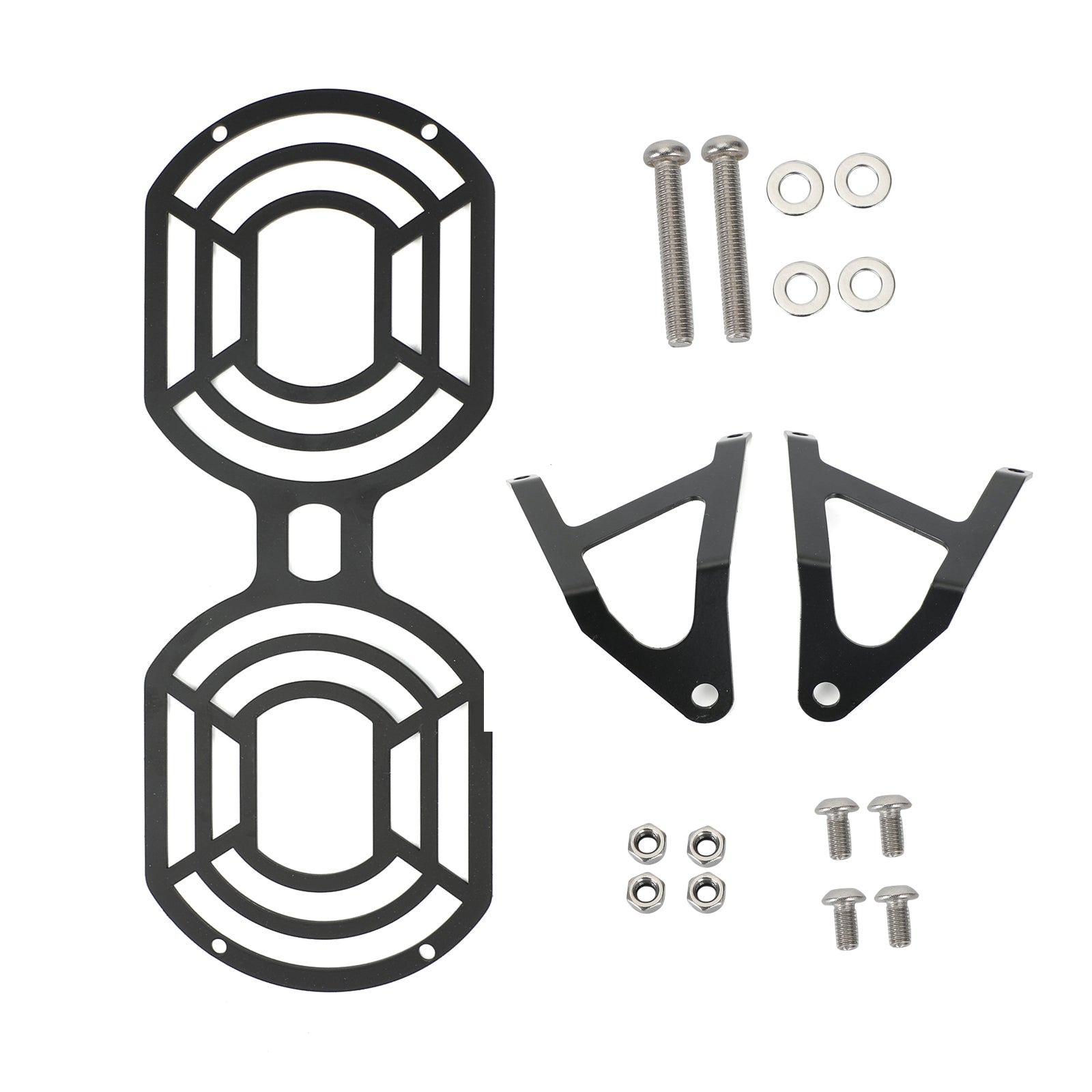 Protezione protezione faro anteriore griglia faro nera per Guzzi V85Tt 18-21 19 Generico