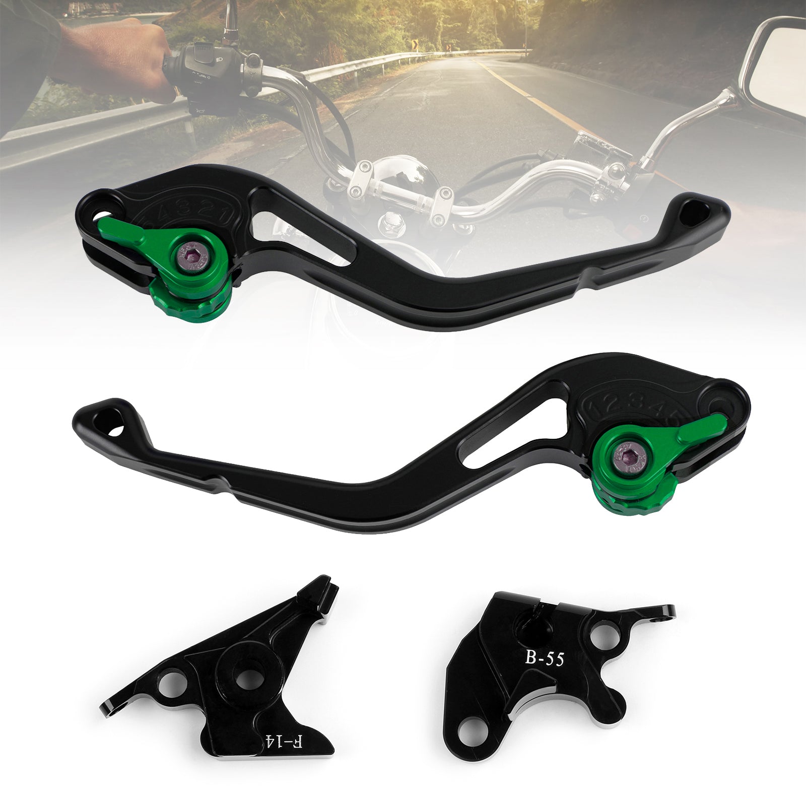 NUOVA leva freno frizione corta adatta per Buell XB12R XB12Ss XB12Scg M2 Cyclone