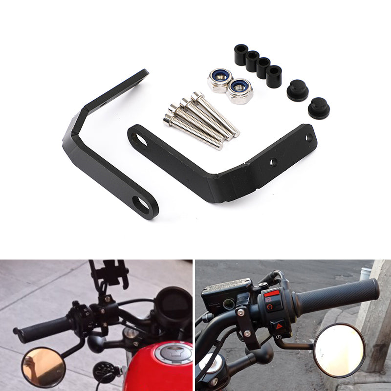 Handlebar Rear View Side Mirror Bracket Fit for Honda Rebel CMX 500 300 20-21