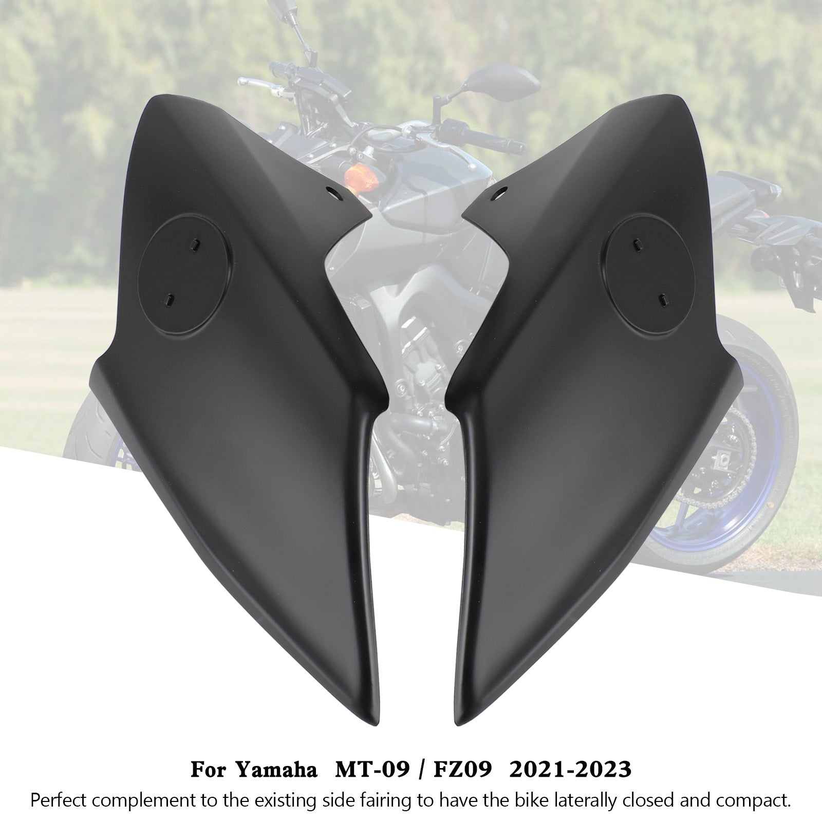 21-23 Yamaha MT-09 / FZ09 Air Intake Covers Tank Side Panel Fairing