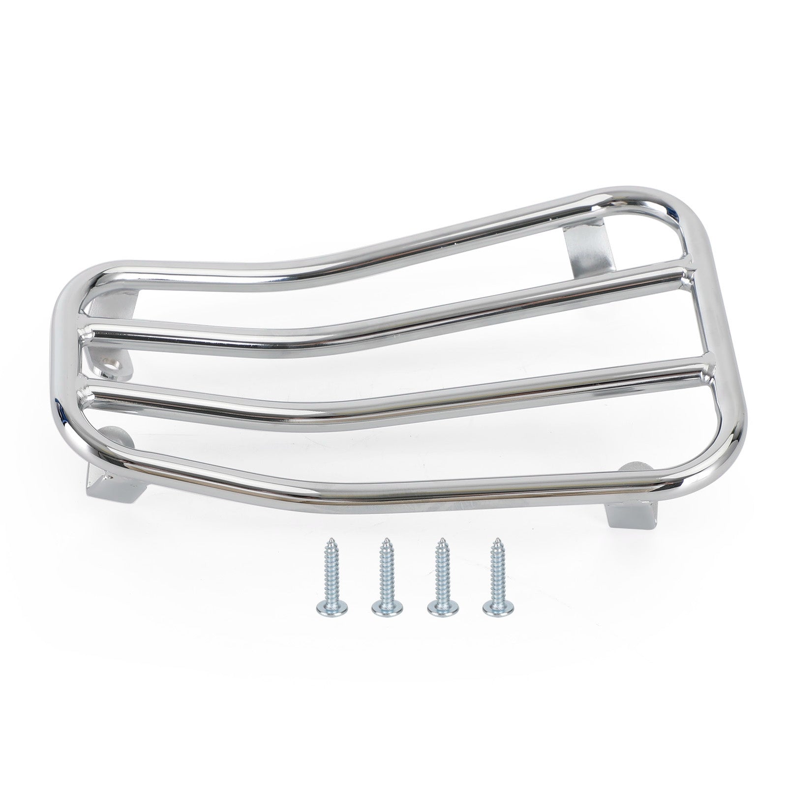 Chrome Floor Board Luggage Carry Support Rack For Vespa Primavera Sprint 125 150