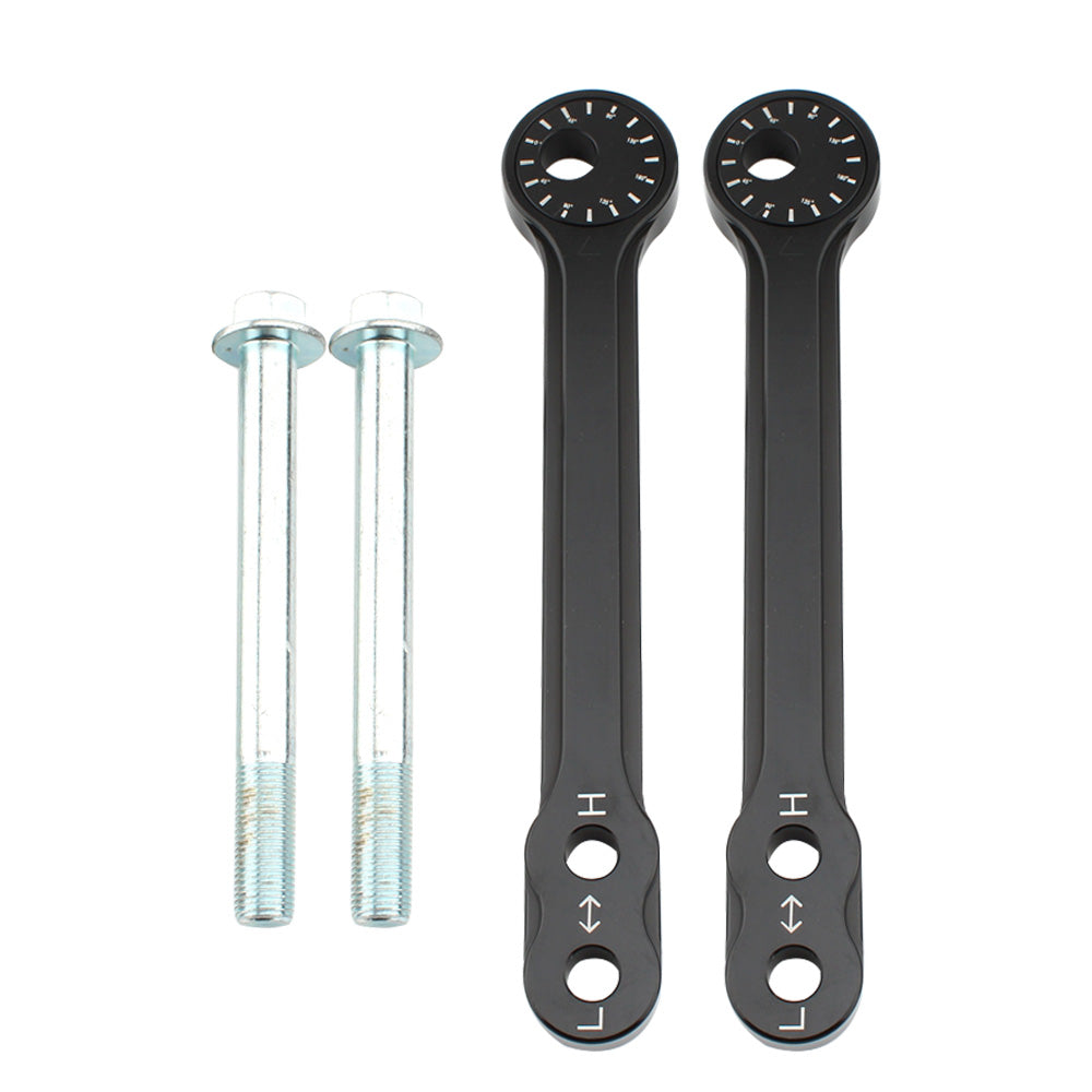 CNC Aluminum Lowering Link Kit 40mm For Kawasaki Ninja 400 250 Z400 Z2