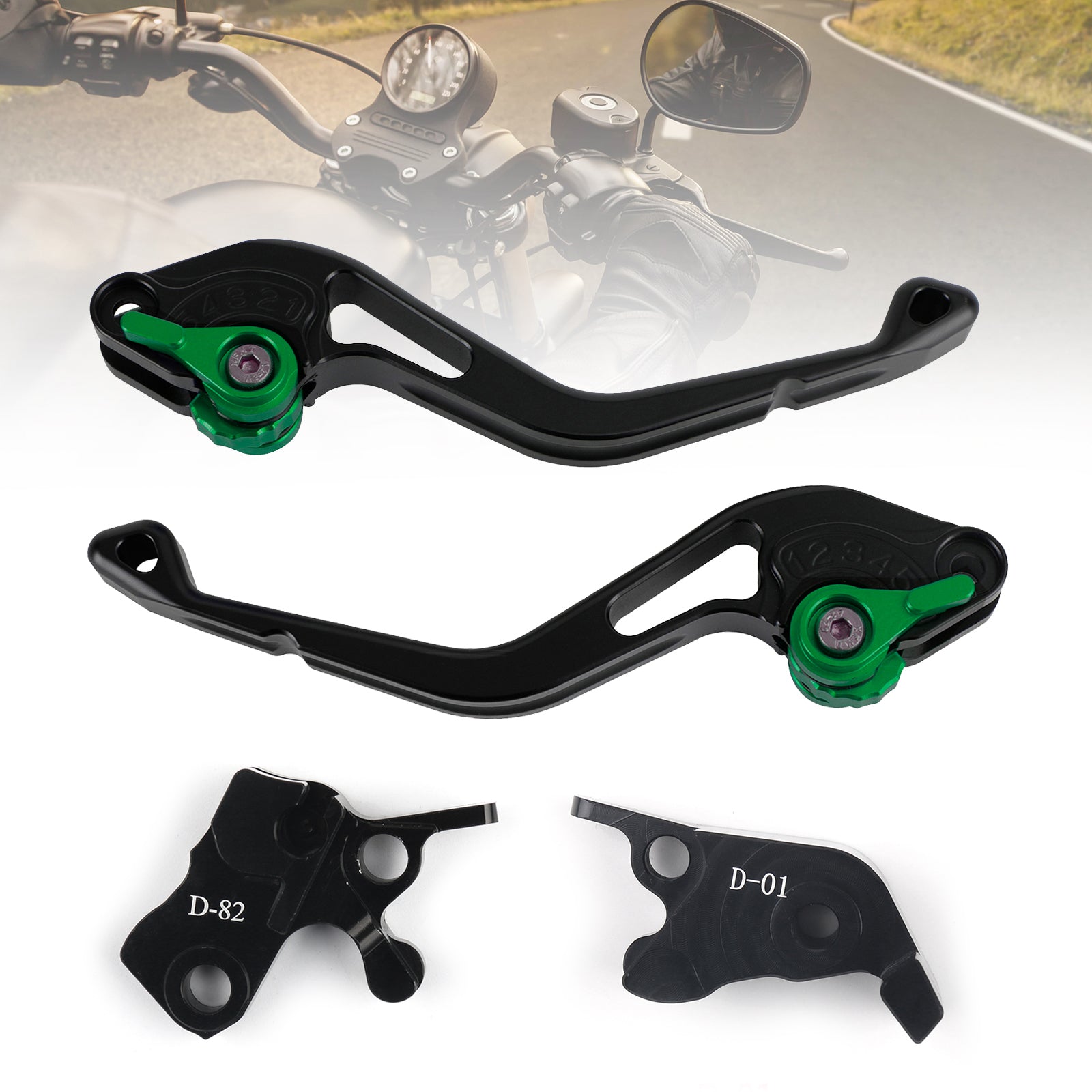 Nueva palanca de freno de embrague corta adecuada para Ducati HYPERMOTARD 821 939 SP