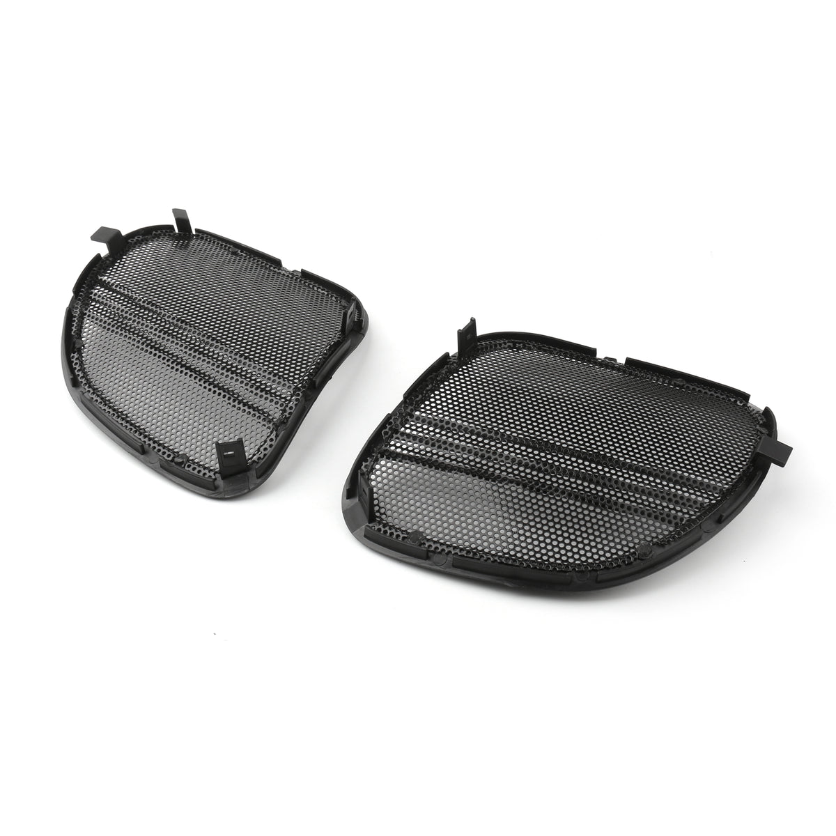 Motorrad-Tri-Line-Lautsprecherabdeckungsgitter für Harley Road Glide FLTRX 2015–18 BK Generic
