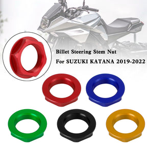 Écrou de tige de direction en billette, pour SUZUKI GSXR 600/750 YZF-R1 ZX6R S1000RR