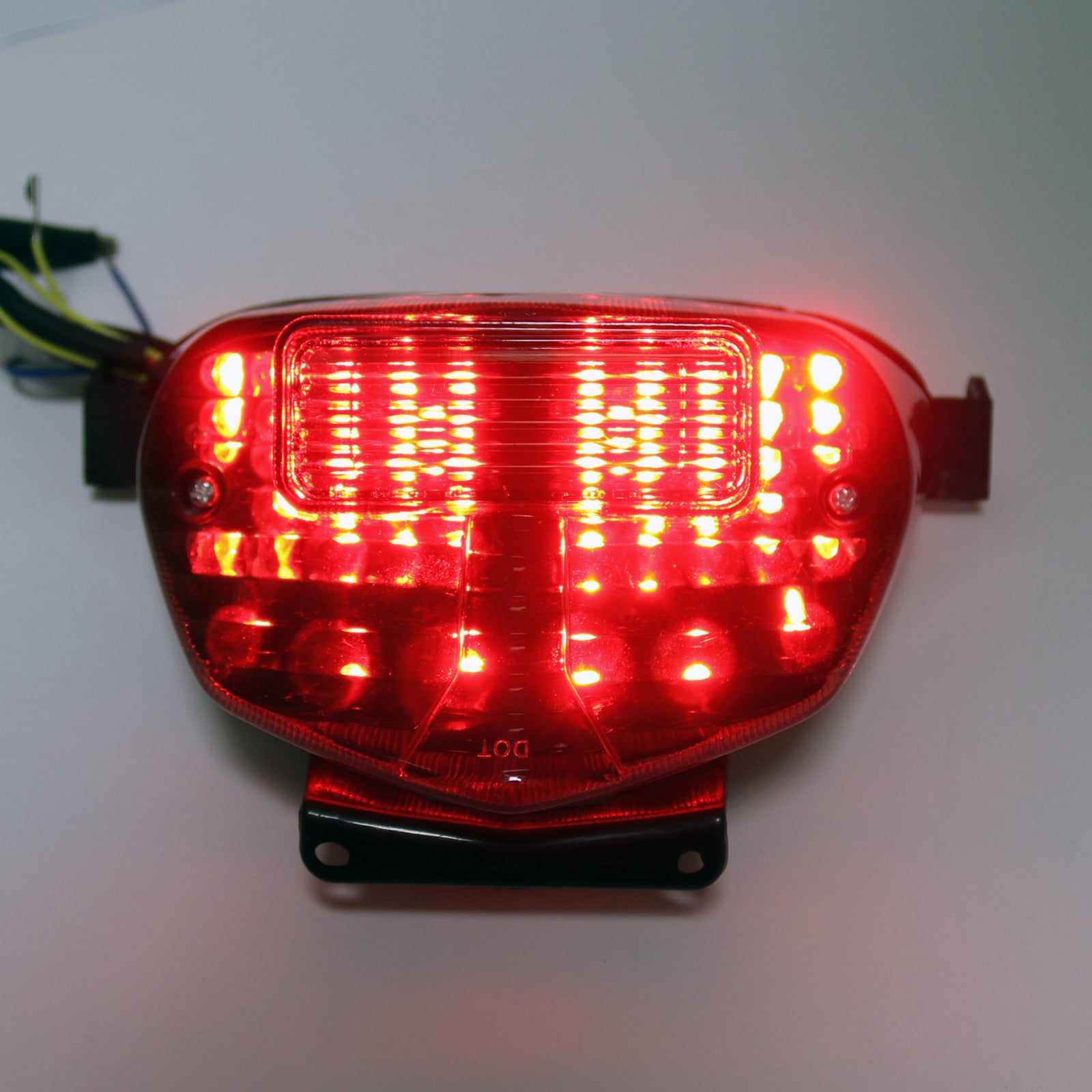 Suzuki 00-03 GSXR 600/750 &amp; 01-02 GSXR 1000 Integrierte LED-Rücklichter, Blinker, getönt